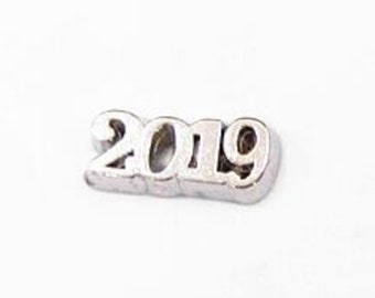 2022 Floating Charm for Floating Lockets-Year Charm-Graduation-1 Piece-10mmx5mm-Gift Idea