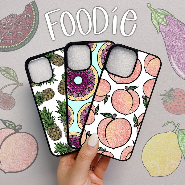 Foodie iPhone Case (32 designs to choose from)
