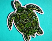 Turtle Sticker (WATERPROOF)