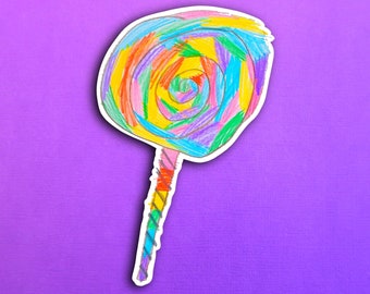 Pari's Lolly Lollipop Sticker (WATERPROOF)