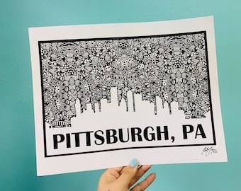 Pittsburgh Skyline Print