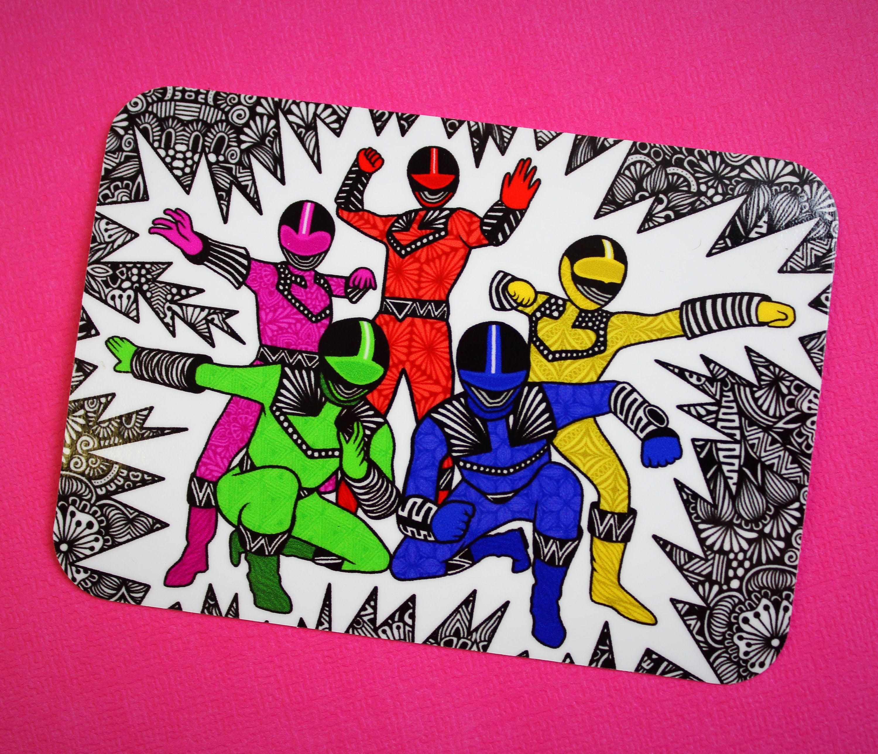 Power Rangers Sticker (WATERPROOF)