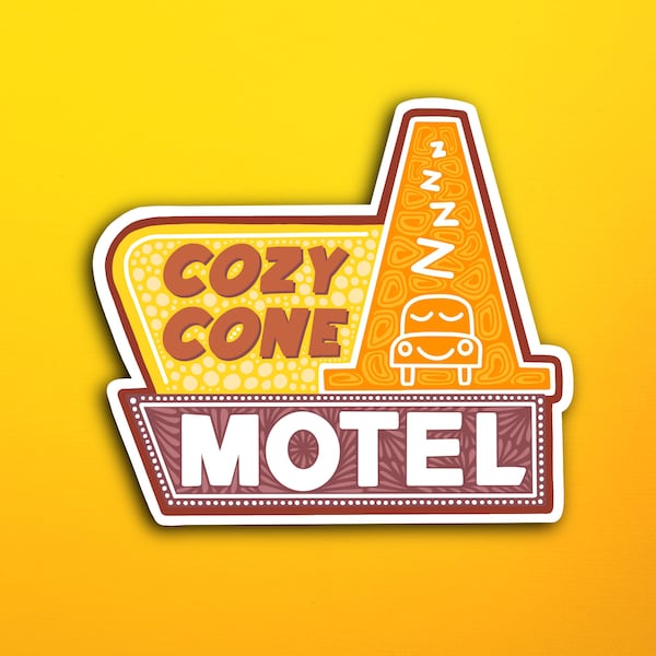 Cozy Cone Sticker (WATERPROOF)