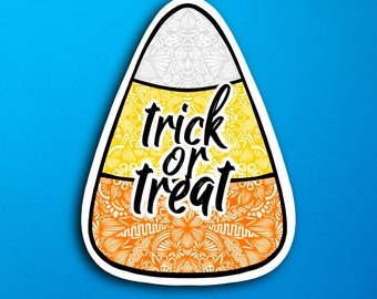 Trick or Treat Sticker (WATERPROOF)