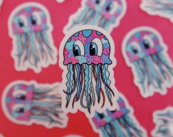 Mini Jellyman Sticker (WATERPROOF)