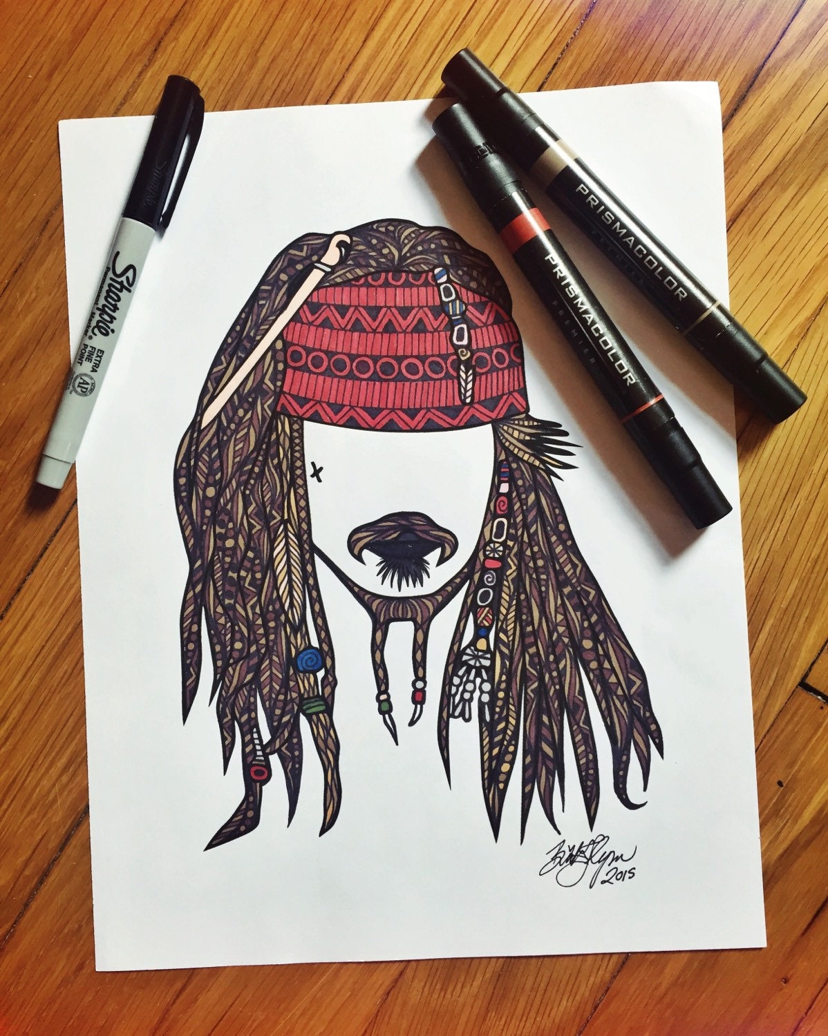 Captain Jack Sparrow Print - Etsy