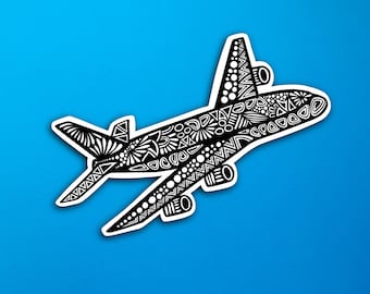 NEW Airplane Sticker (WATERPROOF)