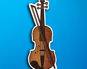 Violin Sticker (WATERPROOF)