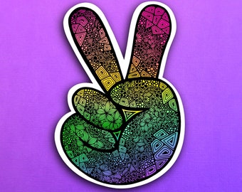 Peace Sticker (WATERPROOF)