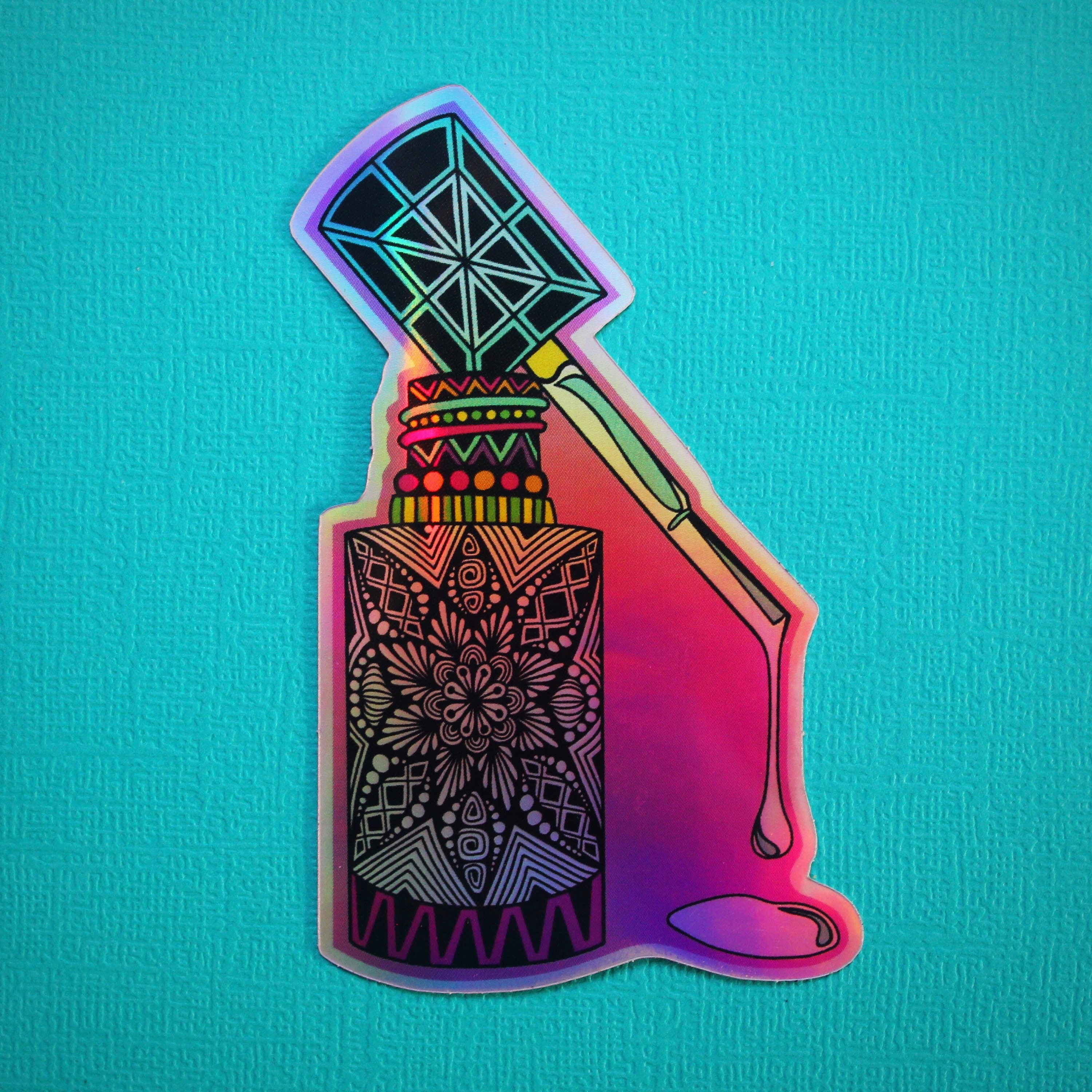 Holo Nail Polish Sticker (WATERPROOF)