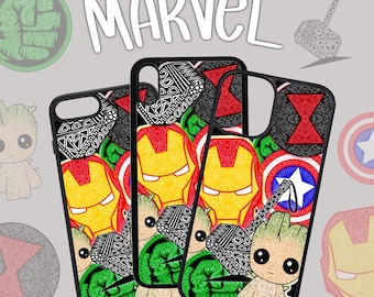 Marvel Collage iPhone Case