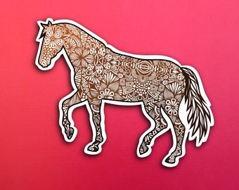 Full Horse Sticker (WATERPROOF)