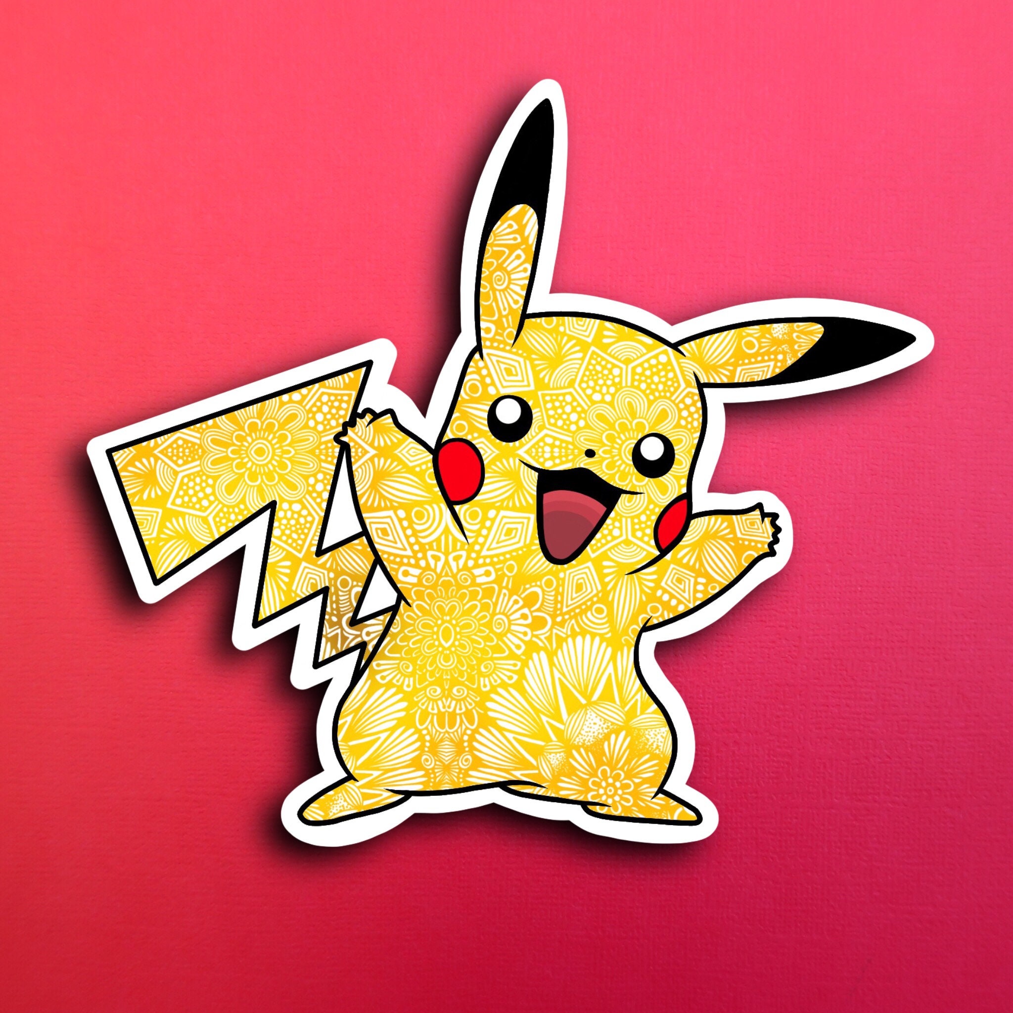 Pikachu Sticker (WATERPROOF)