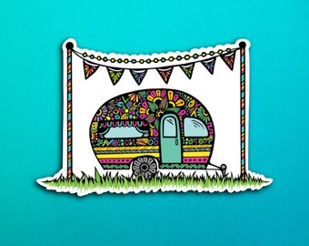 Little Camper Sticker (WATERPROOF)