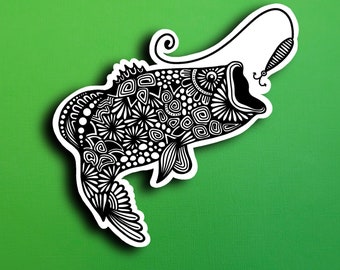 Fish hook Sticker (WATERPROOF)