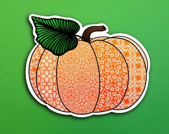 Pumpkin Sticker (WATERPROOF)