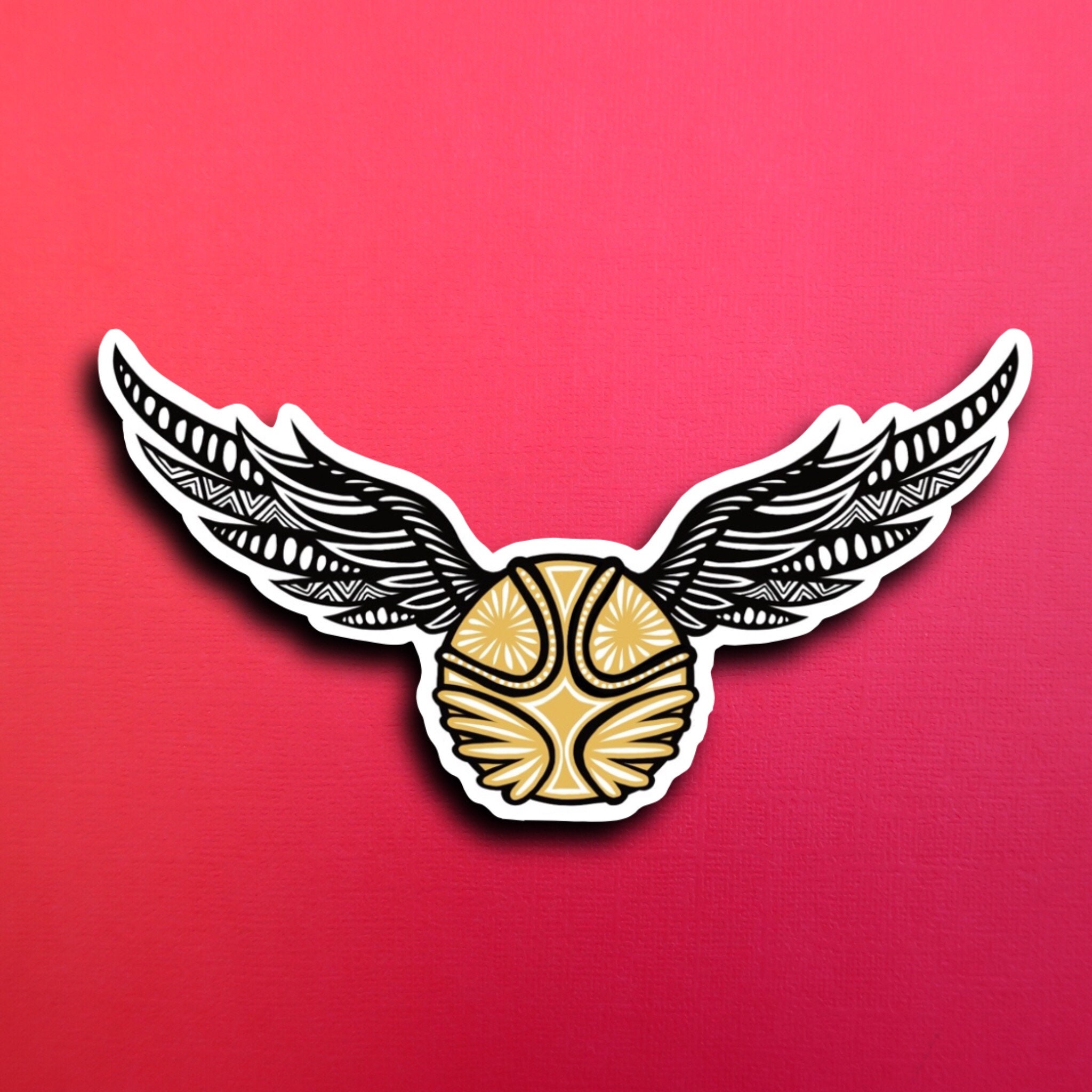 Golden Snitch Sticker (WATERPROOF)