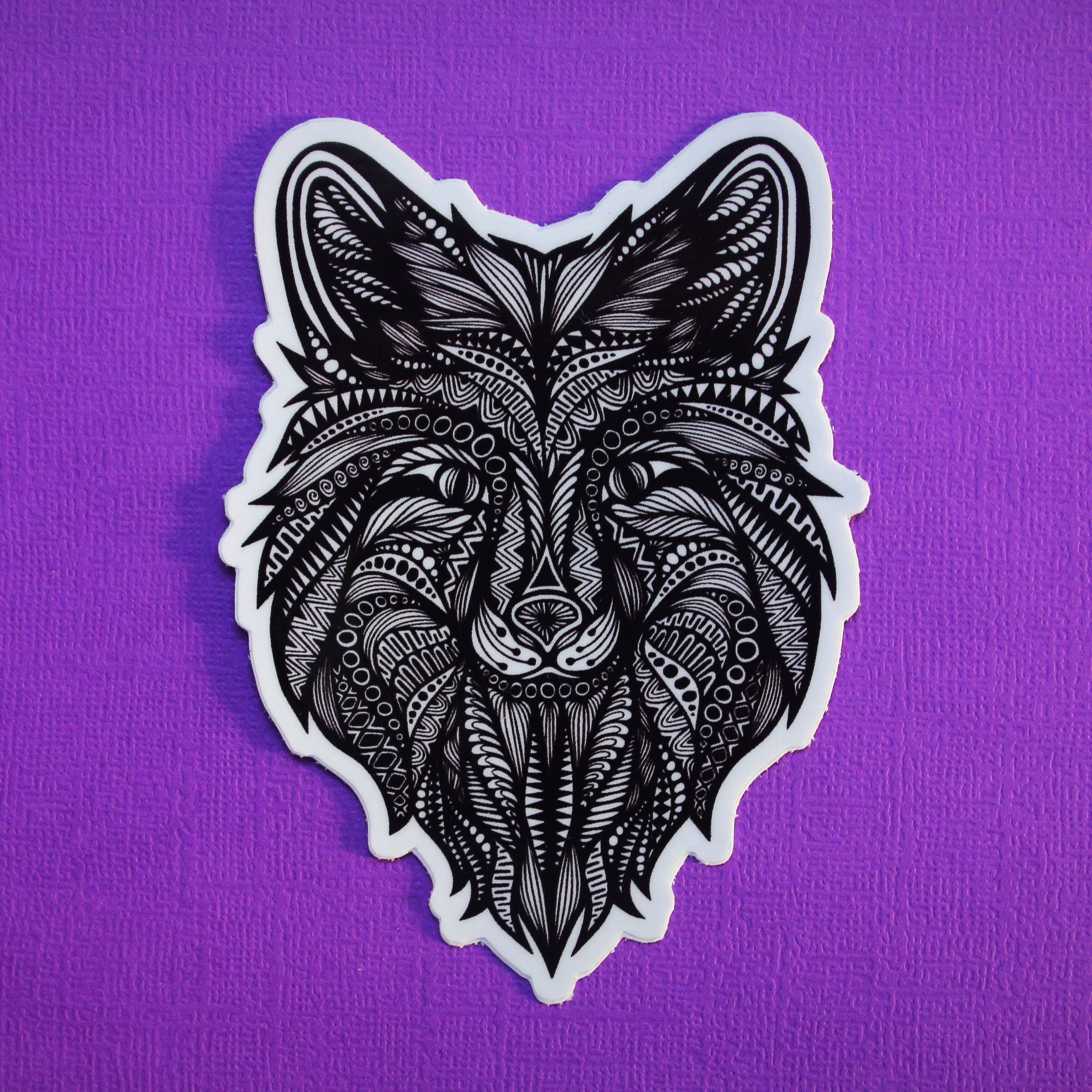 Wolf Sticker (WATERPROOF)