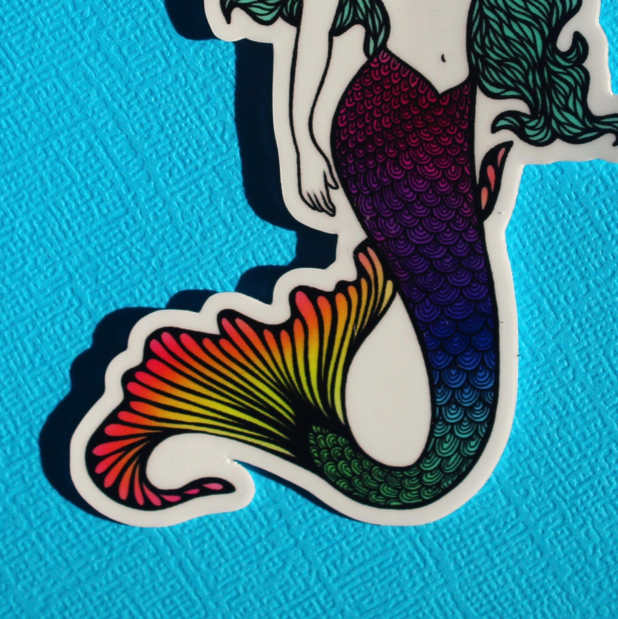 Mermaid Sticker (WATERPROOF)