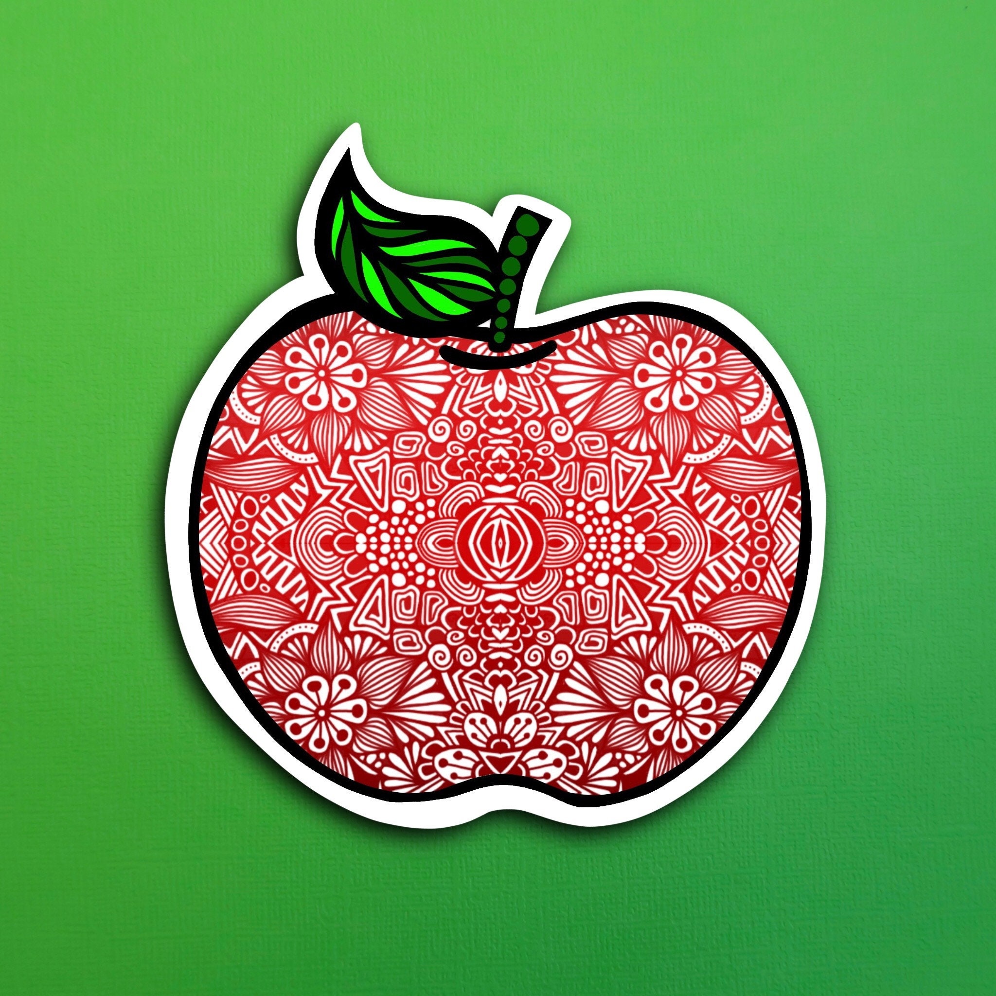 Apple Sticker (WATERPROOF)