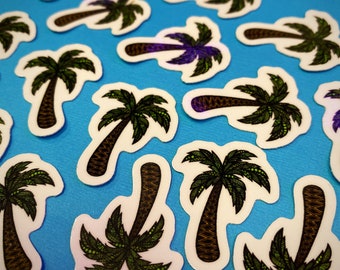 Mini Palm Tree Sticker (WATERPROOF)