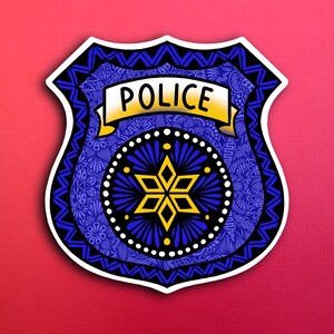 Buy Police Badge Sticker Online In India -  India