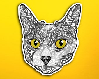 Grace the Cat Sticker (WATERPROOF)