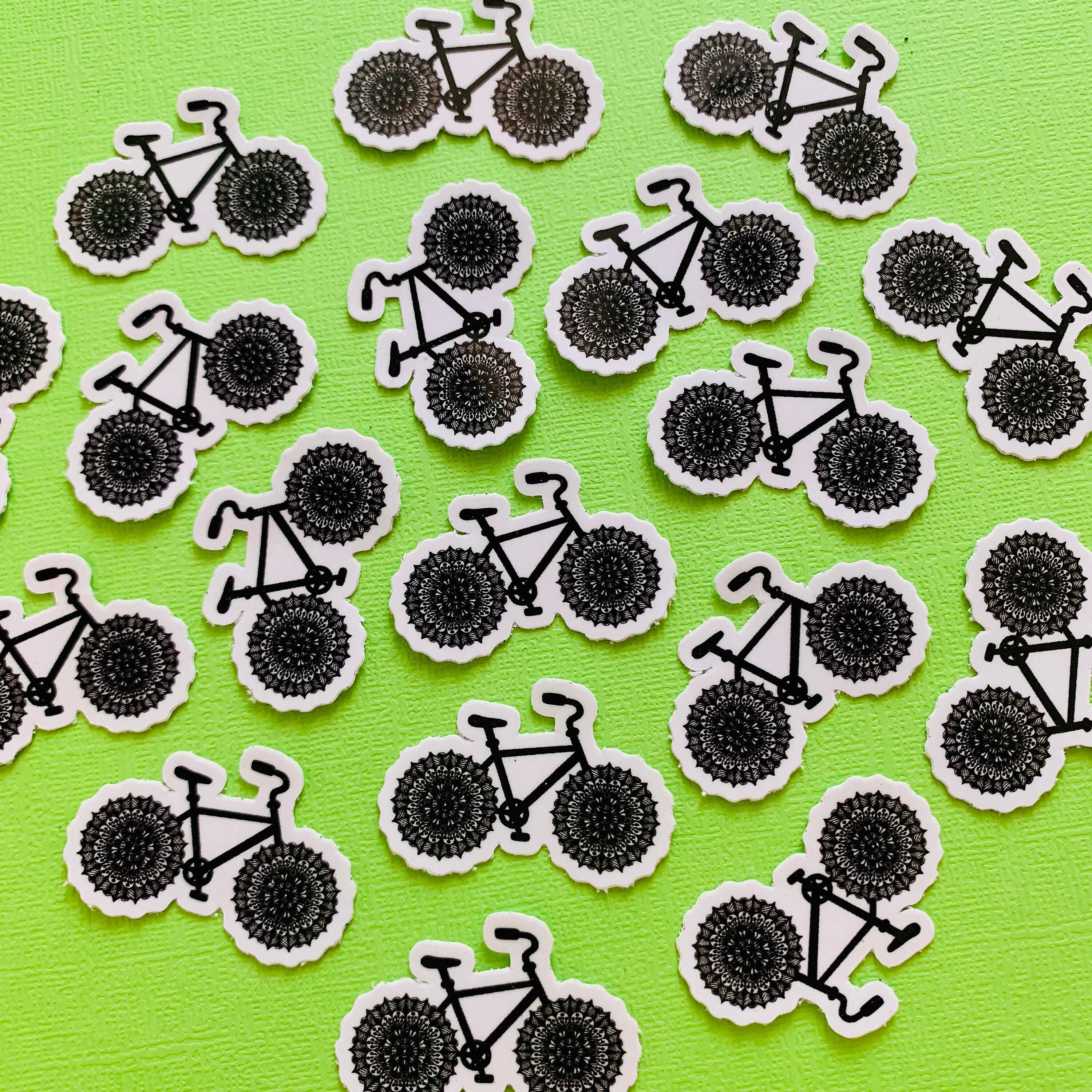 mini bike stickers