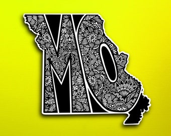 State Missouri Sticker (WATERPROOF)