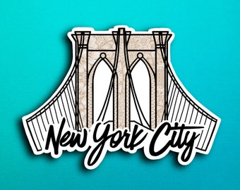 New York City Sticker (WATERPROOF)