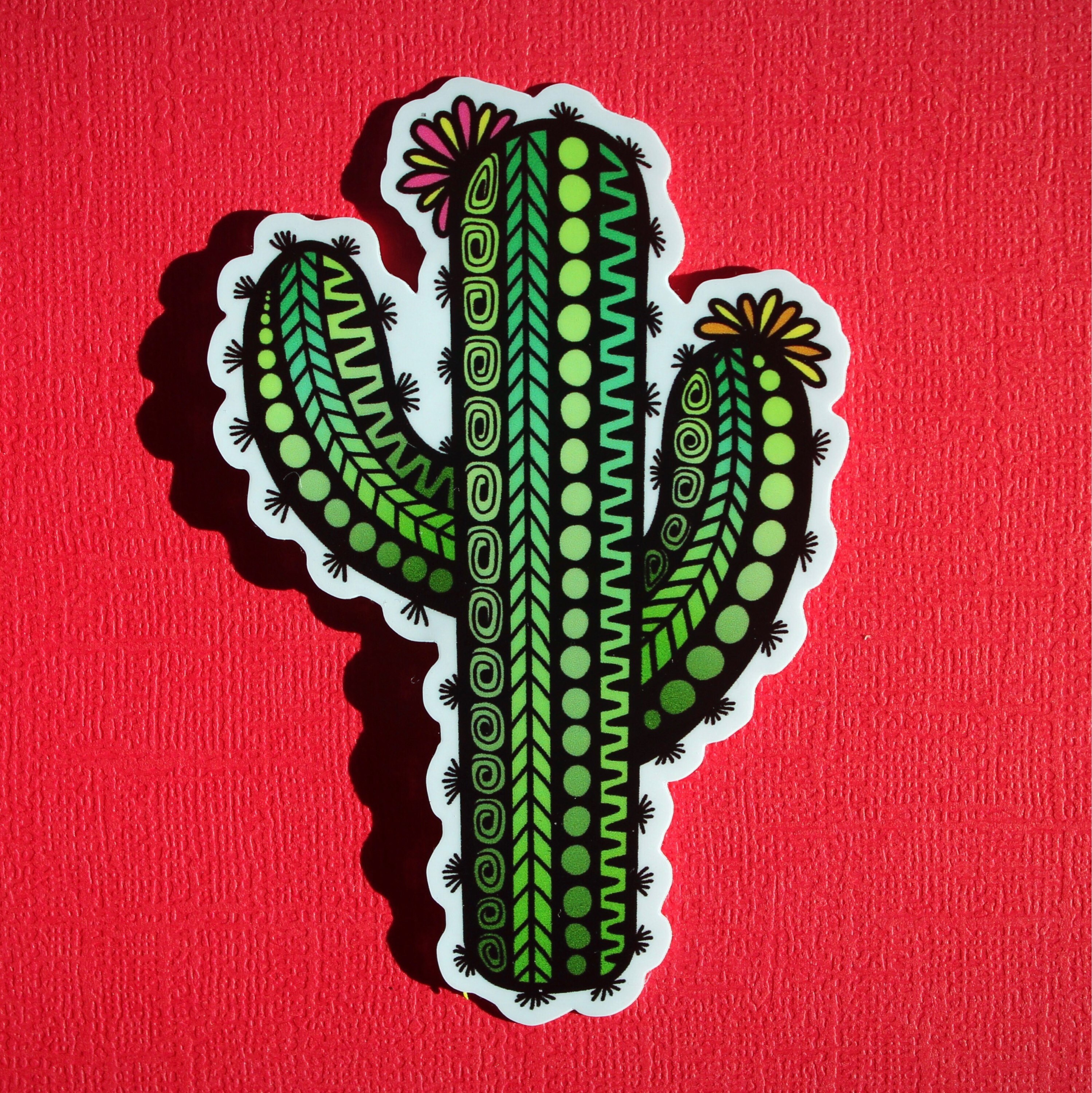 Cactus Sticker (WATERPROOF)