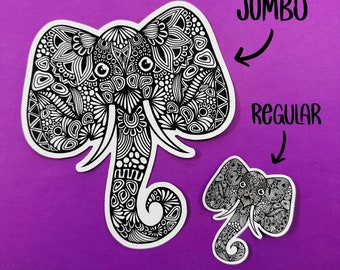 JUMBO Elephant Sticker (WATERPROOF)