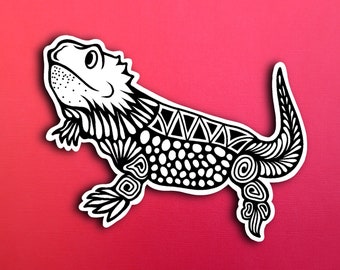 Bearded Dragon Sticker (WATERPROOF)