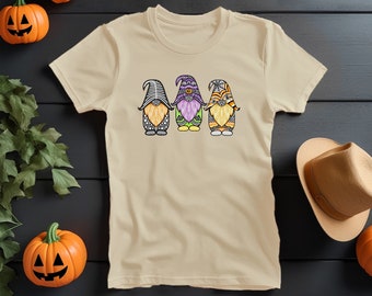 Cream Spooky Gnomes T-shirt!