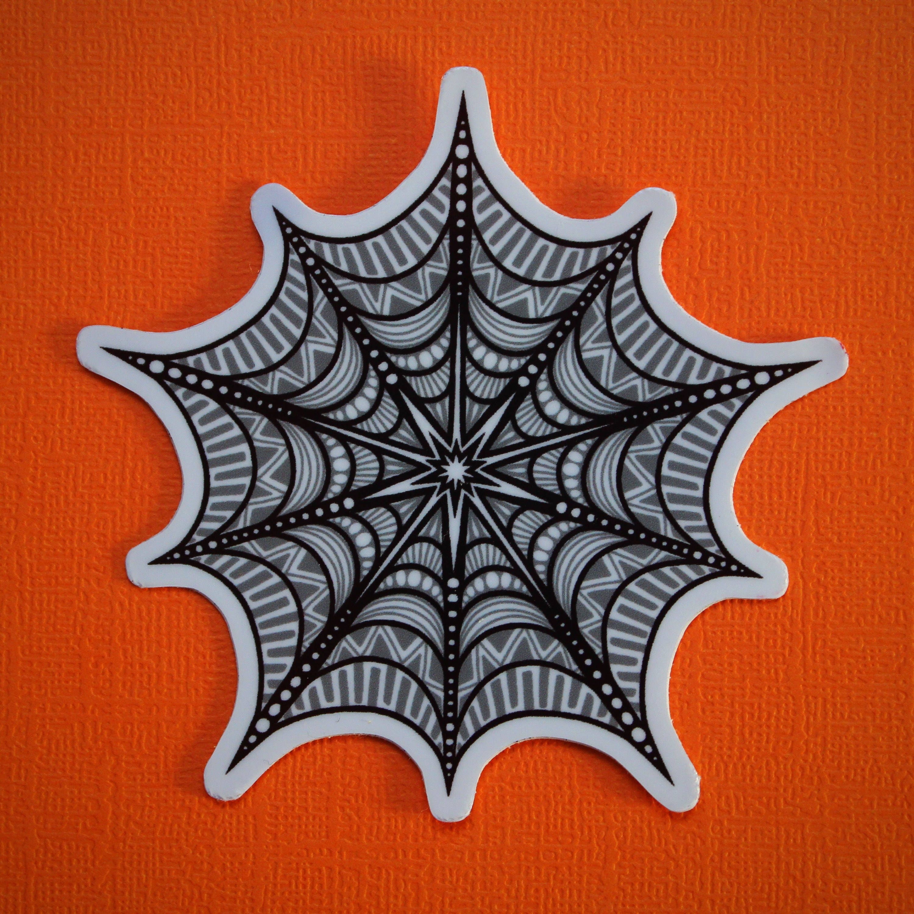 Spider Web Sticker (WATERPROOF)