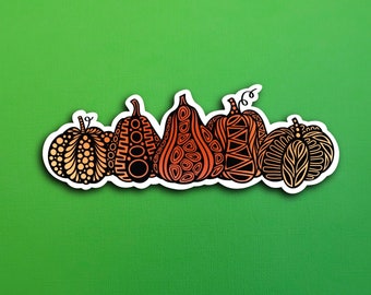 Pumpkin Patch Sticker (WATERPROOF)