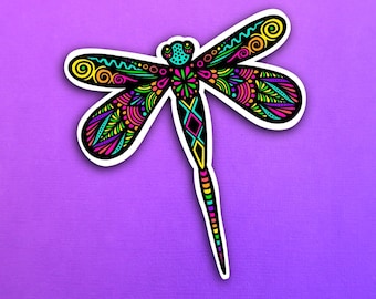 Dragon fly Sticker (WATERPROOF)