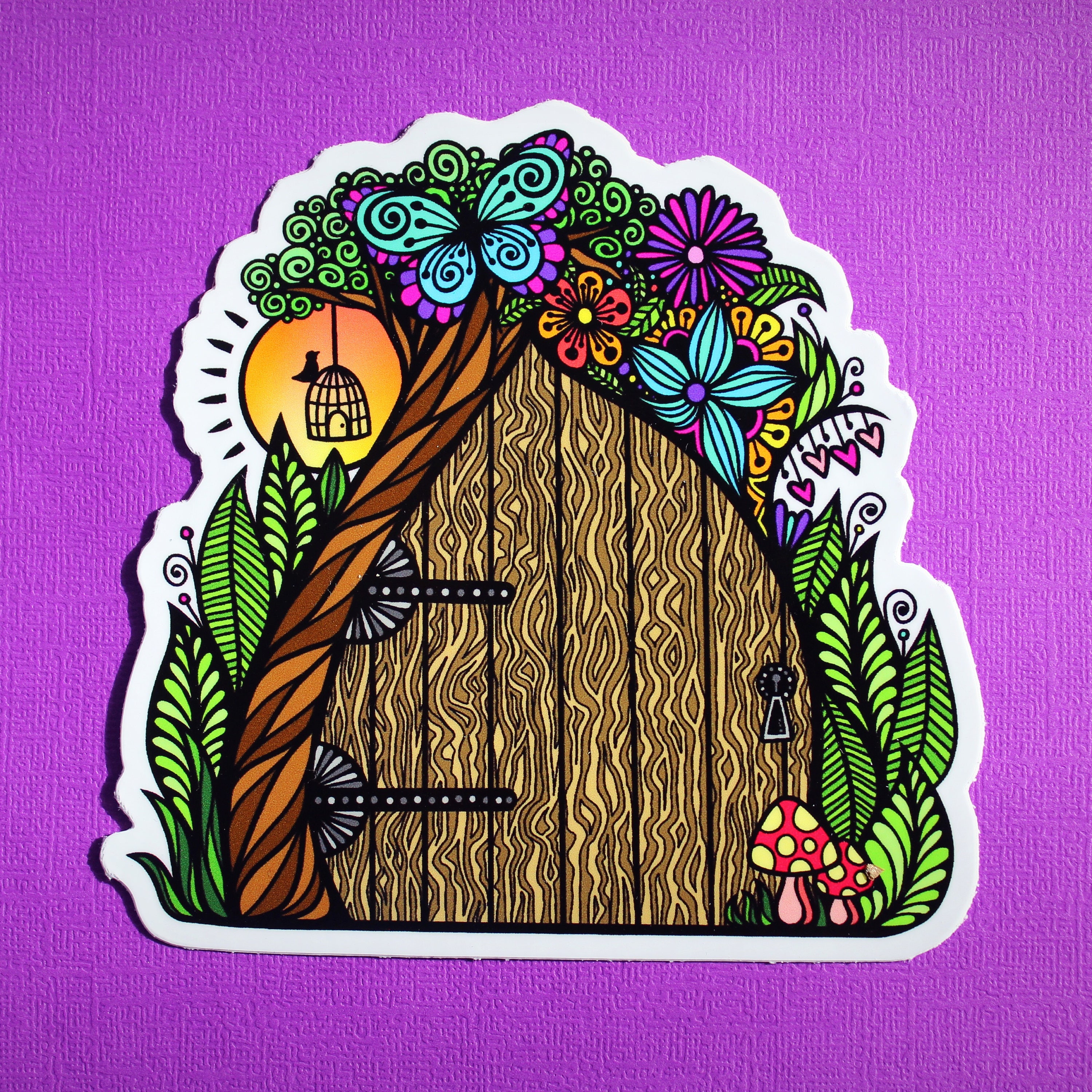 Fairy Door Sticker Waterproof