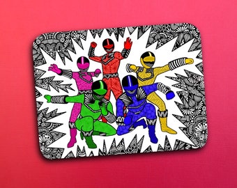 Power Rangers Sticker (WATERPROOF)