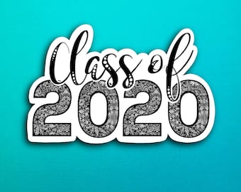 Class of 2020 Sticker (WATERPROOF)