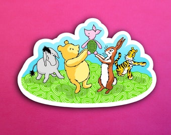 Winnie the Pooh Sticker (WATERPROOF)