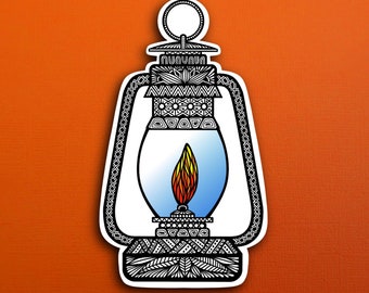 Lantern Sticker (WATERPROOF)