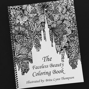 Faceless Beauty Coloring Book