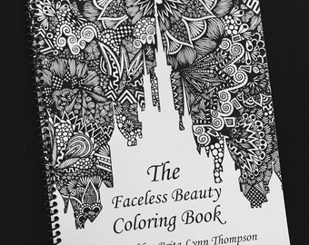 Faceless Beauty Coloring Book