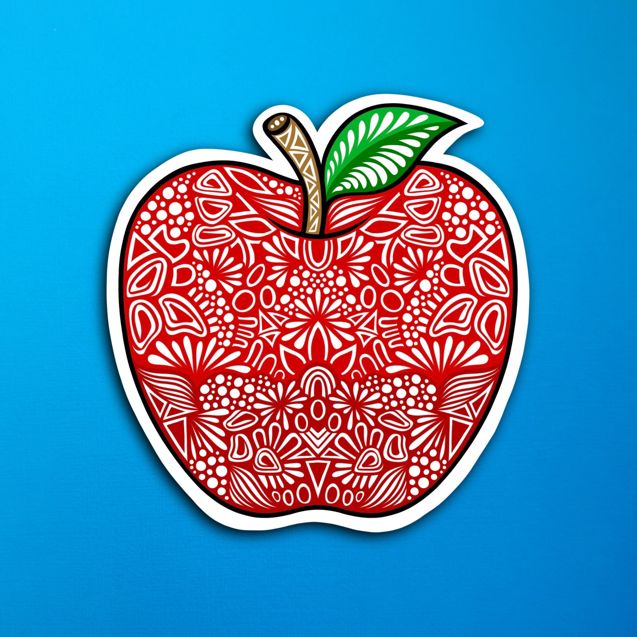 New Apple Sticker (WATERPROOF)