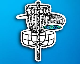 Disc Golf Sticker (WATERPROOF)