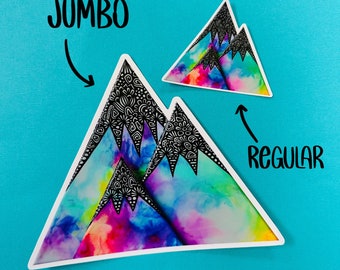 JUMBO Three Mountains Sticker (WATERPROOF)