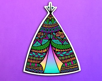 Tee Pee Sticker (WATERPROOF)