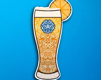 Blue Moon Sticker (WATERPROOF)