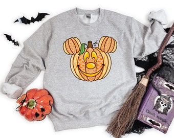 Gray Pumpkin Ears Crewneck!